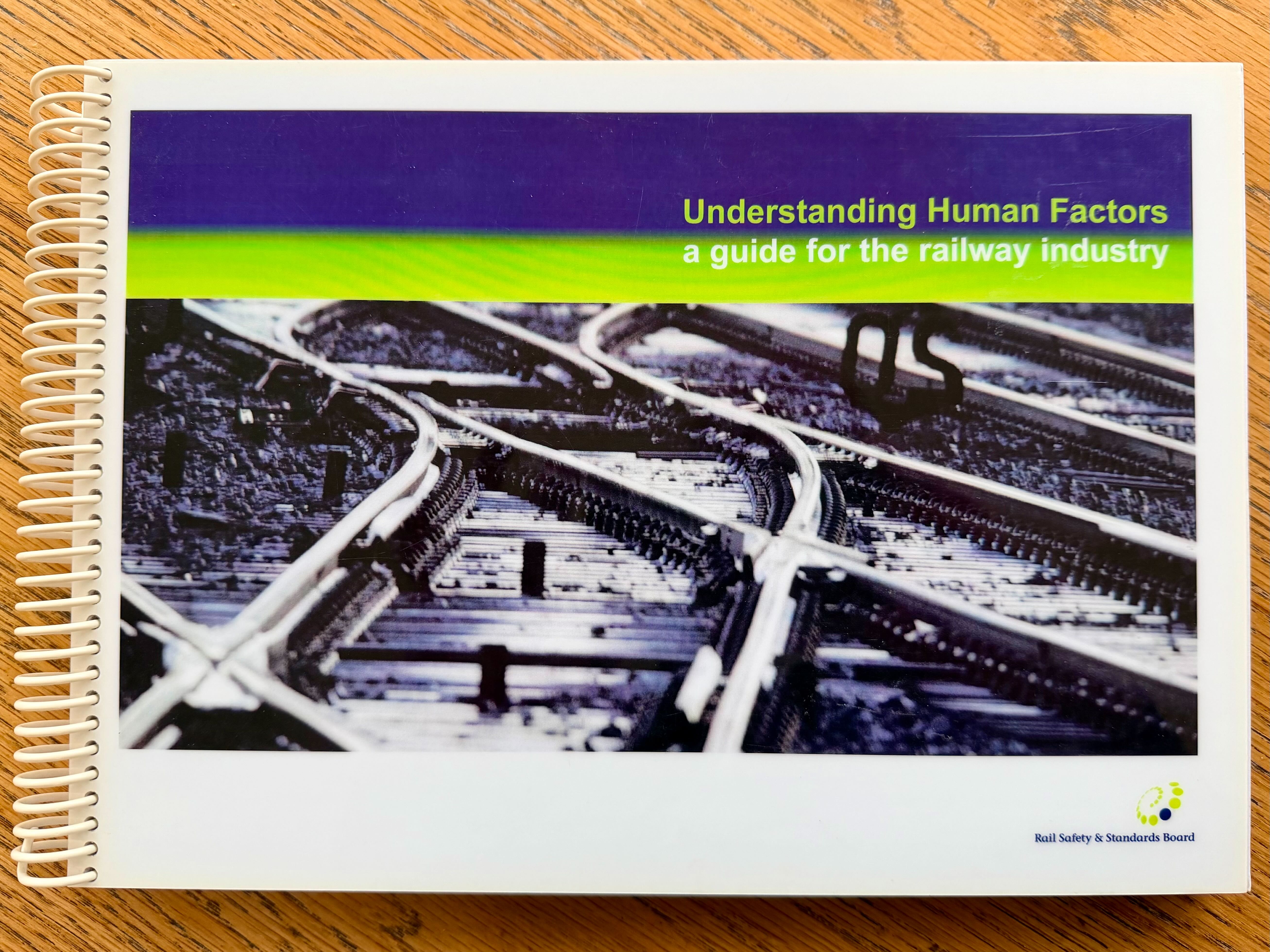 Cover of Understanding Human Factors: a guide for the railway industry