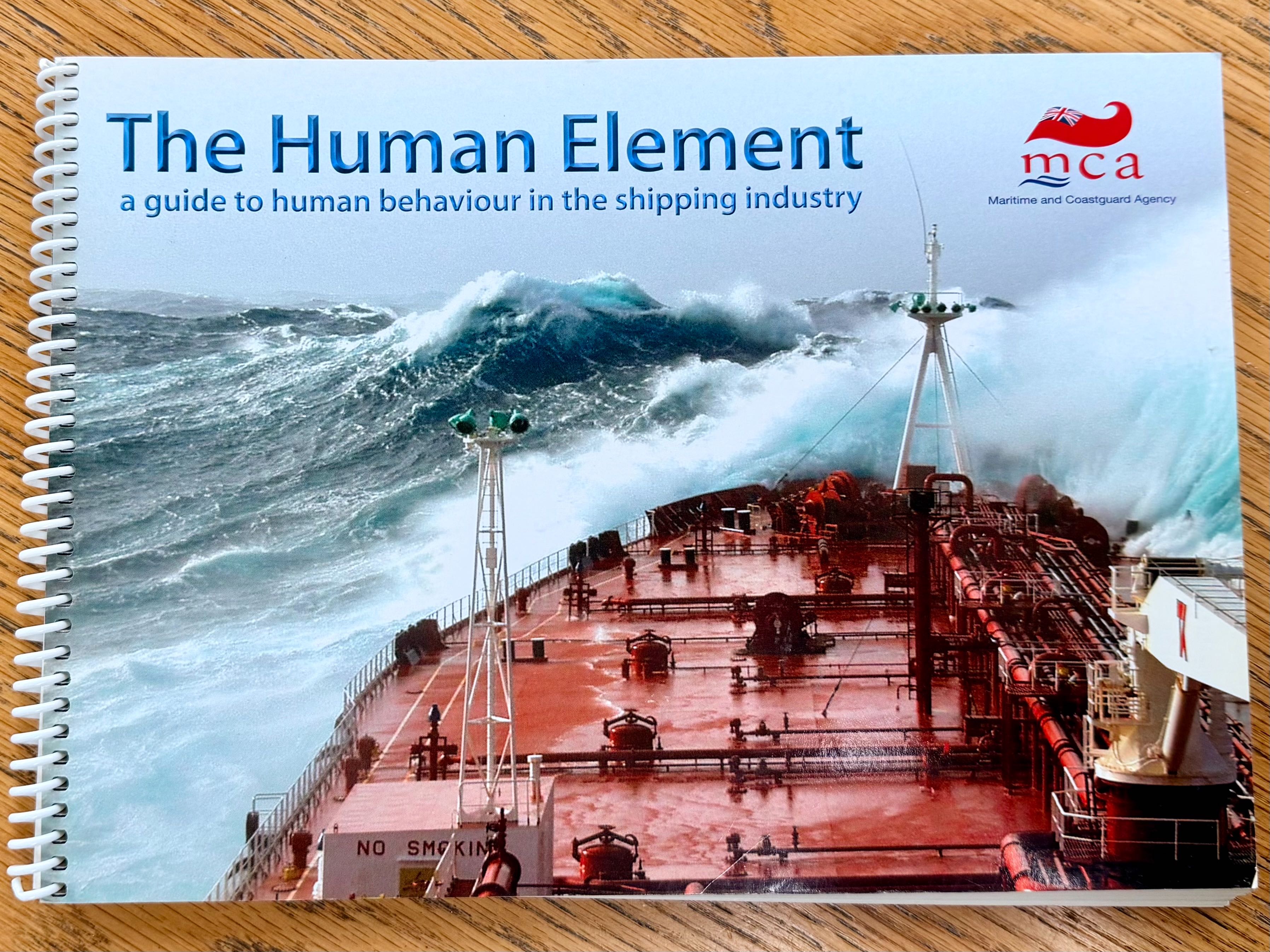 Cover of The Human Element: a guide to human behaviour in the shipping industry